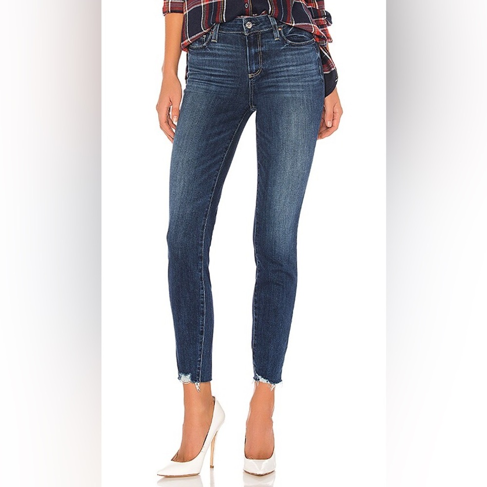 PAIGE Destructed Verdugo Ankle with Rockslide Hem